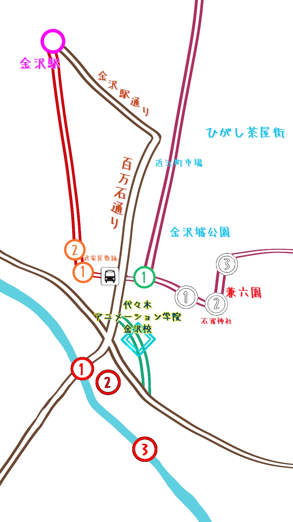 金沢校通信vol 7公開 強者だらけの イラストコンテスト 受賞者をご紹介 金沢ならではの風情ある通学路もご覧ください アニメ 声優 マンガ イラストの専門校 代々木アニメーション学院